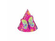 Butterfly Sparkle Birthday Hat by Creative Converting 205691