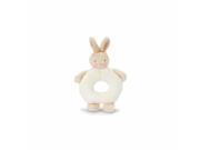 White Bunny Ring Rattle by Bunnies By The Bay 181203