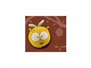 Crocheted Bee Roly Poly Rattle by Dandelion 21006