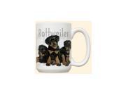 Rottweiler Puppies Mug by Fiddler s Elbow C107FE