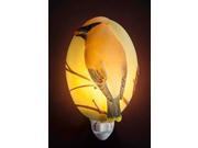 Cedar Waxwing Night Light by Ibis Orchid 50206