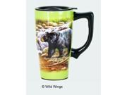 Black Bear Travel Mug by Spoontiques 12457