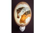 Running Horses Night Light by Ibis Orchid 50217