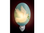 Dove w Olive Branch Night Light by Ibis Orchid 50198