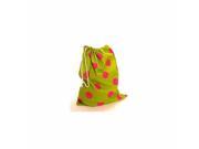 Lime with Pink Dots Kid Tote by Rub a Dub Dub
