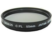 Zeikos 55MM Circular Polarizer For Nikon Canon