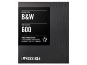Impossible PRD2804 Black White Instant Film Black Frame for Polaroid 600 Cameras