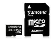 Transcend 4GB microSD High Capacity microSDHC Card Class 4