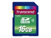 Transcend 16GB SDHC Class 4 Flash Card TS16GSDHC4