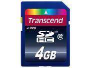 Transcend 4GB Class 10 SDHC Card TS4GSDHC10