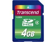 TS4GSDHC4 SECURE DIGITAL 4GB SDHC CLASS 4 Transcend Secure Digital Card