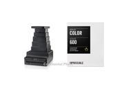 Impossible Instant Lab Black Bundle f iPhone 4 4S 5 5S 5C 1 Pk 600 Color Film