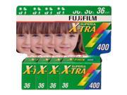 Fuji Superia X TRA ISO 400 ASA 35mm Film 36 Exp 4 Pack