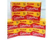 10 Rolls Of Kodak Colorplus 200 asa 24 exposure