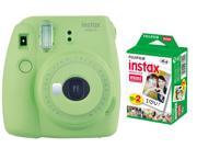 Fujifilm instax mini 9 Instant Film (Polaroid) Camera, Lime Green + 20 Prints