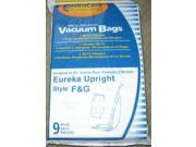 Type F and G Eureka® Vacuum Cleaner Replacement Bag 9 Pack by Envirocare®
