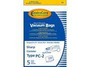 Sharp PC 2 Vacuum Cleaner Replacement Bags by Envirocare® 5 Pack
