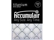 Accumulair FI12X26.5A Titanium 1 In. Filter Pack Of 4