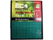 WEB ECO Plus Permanent Electrostatic 1 ADJUSTABLE 25X30 and SMALLER