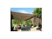 ALEKO RETRACTABLE AWNING 13FT X 10FT 4M X 2.5M SAND COLOR PATIO AWNING