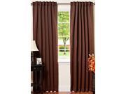 ALEKO 52 x 84 Brick Solid Thermal Insulated Blackout Curtain Panel Set