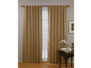 ALEKO 52 x 84 Wheat Solid Thermal Insulated Blackout Curtain Panel Set
