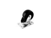 2 Black Swivel Caster