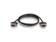 15ft CMG Rated DB9 Low Profile Null Modem M M