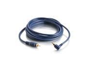 25ft Velocityandtrade; Right Angled Subwoofer Cable