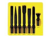 7 Piece Heavy Duty .498 Shank Chisel Set