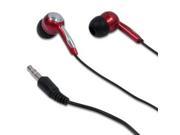 MobileSpec MS80R In Ear Headphones Red