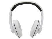 Chords Series Stereo Headphones with In Line Microphone White Black