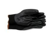 BlackCanyon Outfitters 37150 L Nitrile Coated Glove with Dotted Palm and Knit Wrist Large