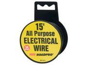 14 Gauge 15 All Purpose Electrical Wire Black Spool