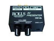 Rolls DB14b AV Presenter Stereo Patch Box