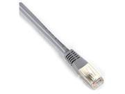 CAT5e 350 MHz Shielded Solid Backbone Cable FTP PVC Gray 2 ft.