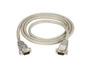 DB9 Extension Cable with EMI RFI Hoods Beige Male Male 100 ft. 30.