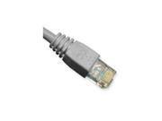 PATCH CORD CAT 6 MOLDED BOOT 5 GRAY