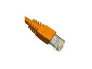 PATCH CORD CAT 5e MOLDED BOOT 5 ORANGE