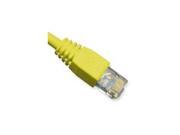 PATCH CORD CAT 6 MOLDED BOOT 7 YELLOW