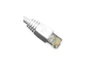 PATCH CORD CAT 5e MOLDED BOOT 7 WHITE