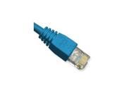 PATCH CORD CAT 5e MOLDED BOOT 10 BLUE