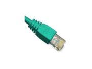 PATCH CORD CAT 5e MOLDED BOOT 10 GREEN