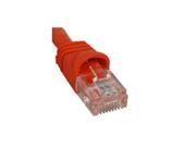 PATCH CORD CAT 6 MOLDED BOOT 14 ORANGE
