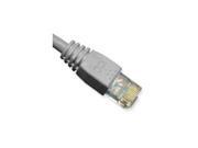 PATCH CORD CAT 5e MOLDED BOOT 14 GRAY