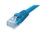 Ziotek 119 5314 CAT5e Enhanced Patch Cable with Boot 2ft Blue