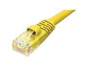 Ziotek 119 5317 CAT5e Enhanced Patch Cable with Boot 2ft Yellow