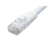 Ziotek 119 5326 CAT5e Enhanced Patch Cable with Boot 5ft White