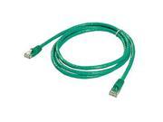 Ziotek 119 5278 CAT6 Patch Cable with Boot 5ft Green