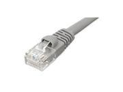 Ziotek 119 7263 CAT6 Patch Cable with Boot 2ft Gray